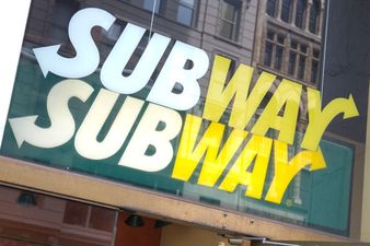 PIC: The most bizarre sign in the country has been found in a Subway in Galway