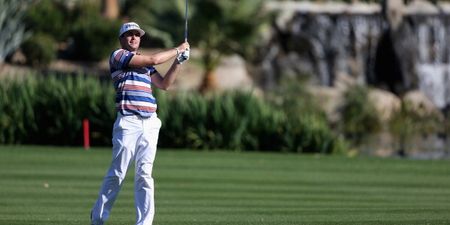 Video: Keegan Bradley celebrates his first ever hole in one with terrible chest bump
