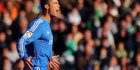 Video: Cristiano Ronaldo scores an absolute screamer against Real Betis