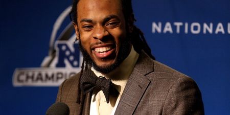 Video: Richard Sherman unleashes WWE-style smack talk during post-game interview for Seahawks