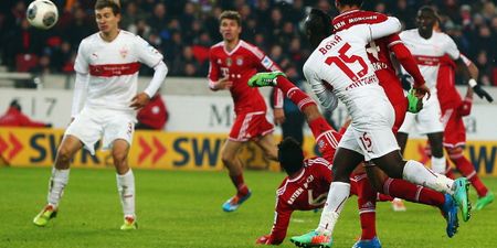 Video: Thiago scores a sensational last minute scissors kick winner for Bayern