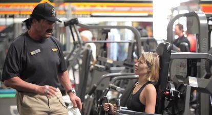 Video: Arnold Schwarzenegger goes undercover as a trainer at Gold’s Gym