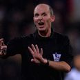 Vine: Mike Dean did that strange, frustrated head-tilt thing again at the weekend