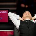 BBC cameraman sings to crowd as lights go out at Masters snooker