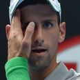 Novak Djokovic posts picture of egg frying on court at Australian Open