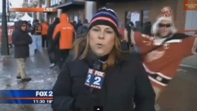 Video: The first great photobomb fail of 2014