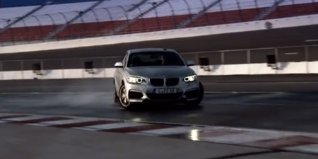 Video: Watch as the autonomous BMW M235i prototype drifts itself