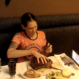 Video: Female competitive eater sets new world record after eating 72oz steak in under three minutes