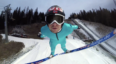Video: GoPro footage confirms you need balls of steel to be a ski jumper