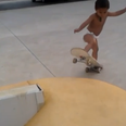 Video: This 2-year-old kid is seriously good at skateboarding