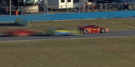 Video: Massive crash brings out red flag during the 2014 Rolex 24 at Daytona