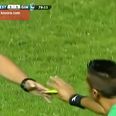 Video: Argentinian ref gets so fed up with fouls in game he ‘retires’ his yellow card, only issues reds