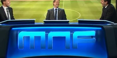 Video: Jamie Carragher couldn’t help mocking Gary Neville after Man United’s recent poor run on MNF
