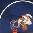 Video: Paul George of the Indiana Pacers pulled off this insane windmill dunk last night
