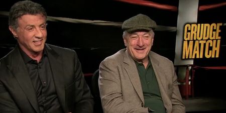 Grudge Match: JOE meets Hollywood heroes Robert De Niro and Sylvester Stallone