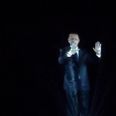 Video: Turkish Prime Minister delivers a speech as a giant hologram