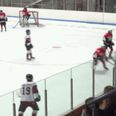 Video: Ice Hockey cheap shot goes terribly wrong