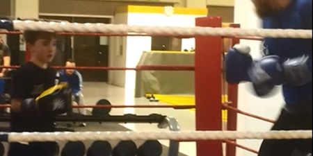 Video: Conor McGregor continues rehab by taking on a young pretender in the new SBG gym
