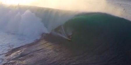 Video: Drone and Go Pro camera combine for brilliant surfing footage from the Pipeline in Hawaii