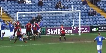 Video: A truly almighty goalmouth scramble from the FA Cup at the weekend