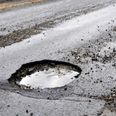 Pic: Storm creates Ireland’s biggest pothole in Mayo