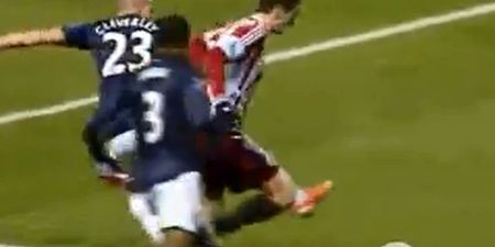 Video: Should Sunderland have been awarded a penalty for this challenge on Adam Johnson?