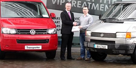 Cork VW Transporter owner behind brilliant DoneDeal ad gets the iPad he always wanted