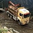 Video: Austrian truck driver performs absolutely terrifying three-point turn on cliff edge