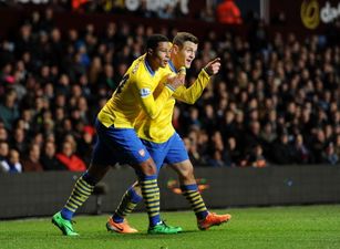 Video: (Villa) Gone in 60 seconds. Two quick goals put Arsenal in the driving seat at Villa Park