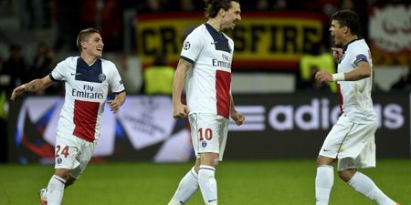 Video: Zlatan Ibrahimovic smashes home a beautiful goal for PSG