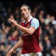 Video: Andy Carroll sent off against Swansea for this ‘elbow’ on Chico Flores