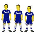 Pic: Chelsea’s players meet themselves as Simpsons characters
