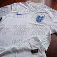 Leaked: England’s World Cup kit appears online