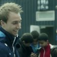 Video: Christian Eriksen nutmegs a little boy and makes him cry
