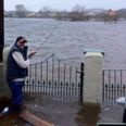 Pics: Ireland wakes up to more floods and high winds, with River Shannon bursting its banks