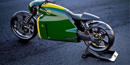 Pics: Lotus’ new Tron-style motorbike looks amazing