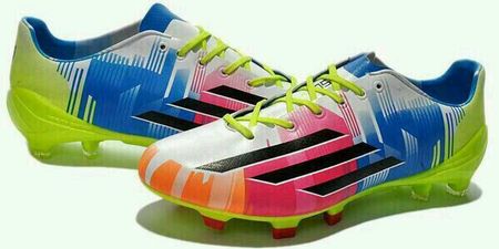 Pic: Lionel Messi’s brand new boots are very, very colourful
