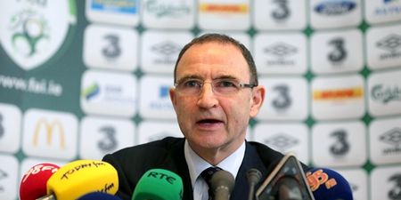 SSE Airtricity League launched today in the Aviva and that lad Martin O’Neill was there