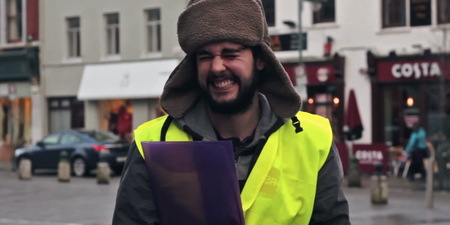 Video: Short sketch on Irish charity collectors is very funny