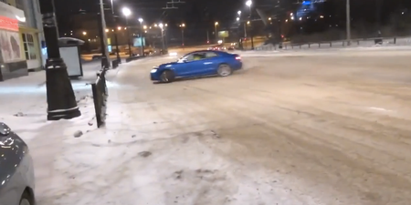 Video: Audi S5 drift goes horribly wrong
