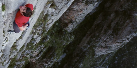 Hold on tight… Watch as Alex Honnold climbs the El Sendero Luminoso without safety equipment