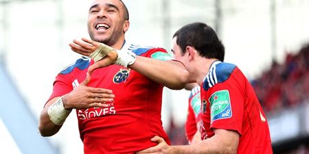 Pic: Nine-year-old designs Simon Zebo t-shirt, and the man himself loves it