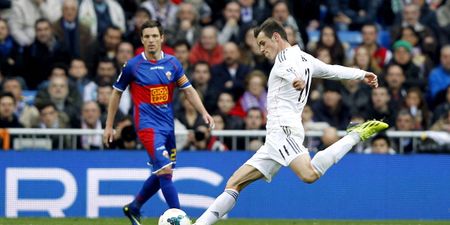 Vine: Sergio Ramos reacts brilliantly to Gareth Bale’s screamer