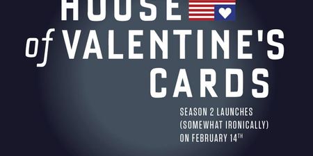 Gallery: Irish company produces very funny range of cold-hearted, House of Cards themed Valentine’s Day cards
