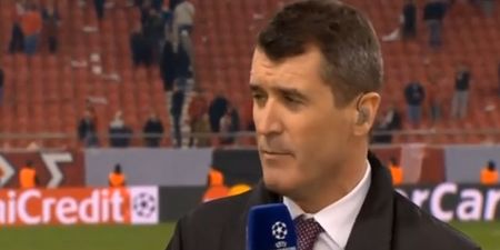 Video: Roy Keane was in fine form for ITV this evening