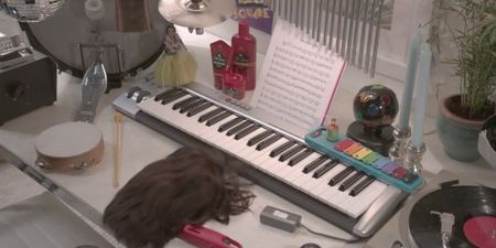The Power of Hair: Request any Huey Lewis song you like from this keyboard playing wig…seriously