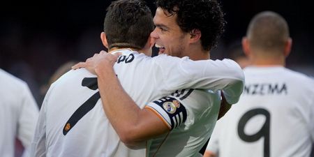 Video: Pepe cheekily nutmegs Cristiano Ronaldo at Real Madrid training