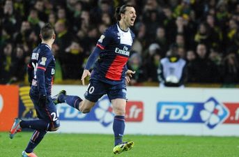 Video: How about this for an absolutely brilliant lob from Zlatan this evening?