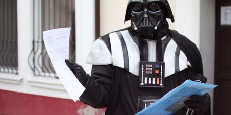 Pic: Did you spot the election posters for Darth Vader in Dublin this week?