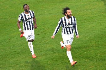 Video: Feast your eyes on Andrea Pirlo’s stunning free kick